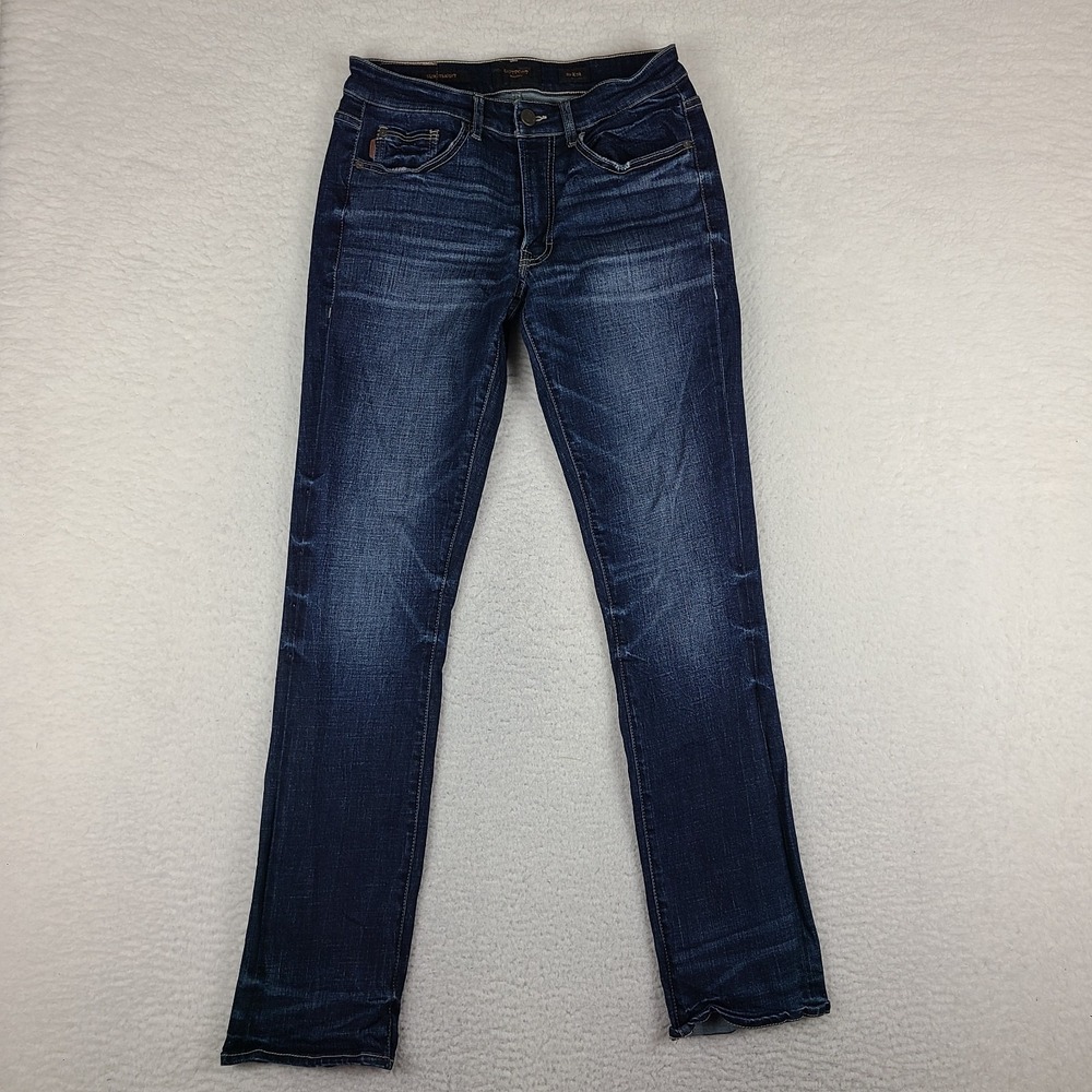 OUTPOST Makers‎ Jeans Mens 29x32 Blue Slim Straight Dark Wash Denim